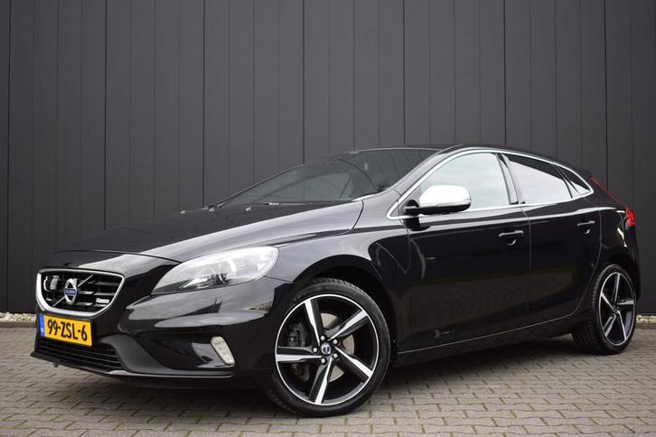 Volvo V40 2.5 T5 255pk Automaat R-Design Leder/Alcantara | B, Auto's, Volvo, Bedrijf, Te koop, V40, ABS, Achteruitrijcamera, Adaptive Cruise Control