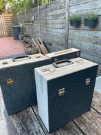 Vintage vinyl koffers, Ophalen, Zo goed als nieuw