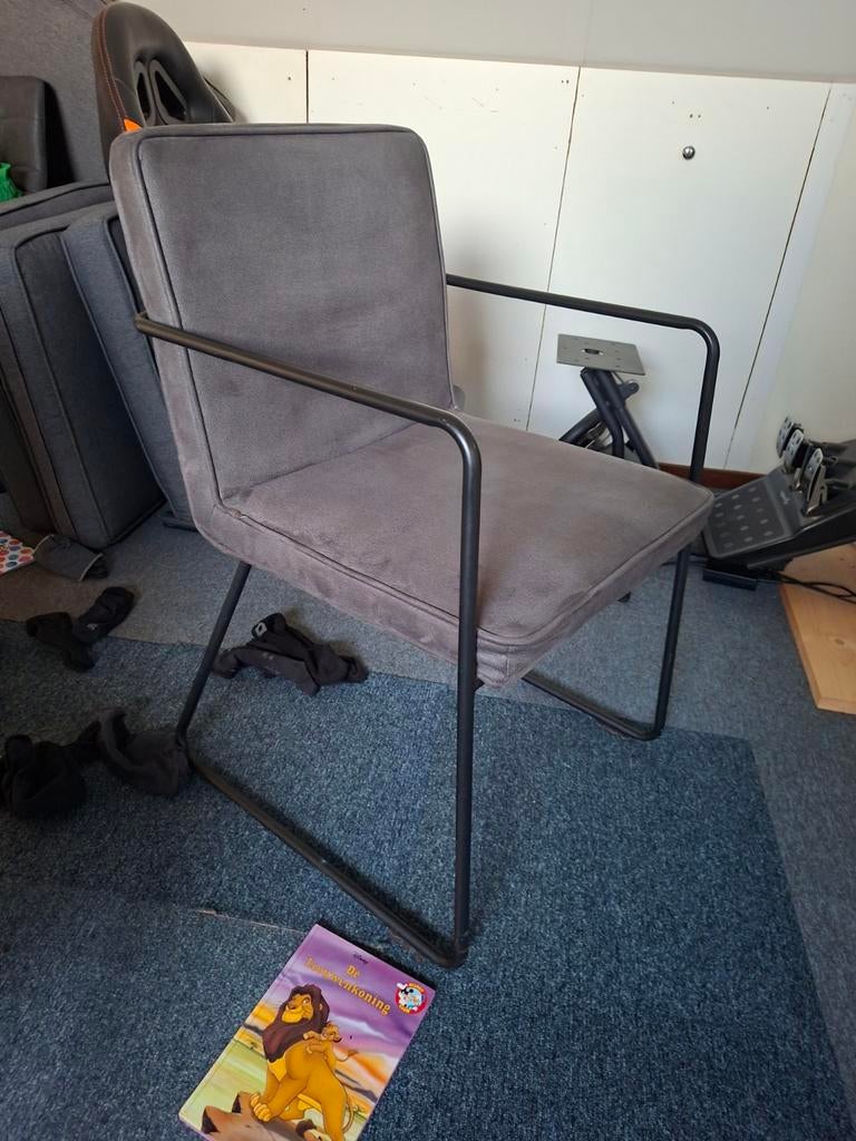 4 x stoel, Ophalen, Gebruikt, Vier, Stof