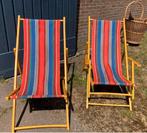 Set van twee vintage ligstoelen, Ophalen