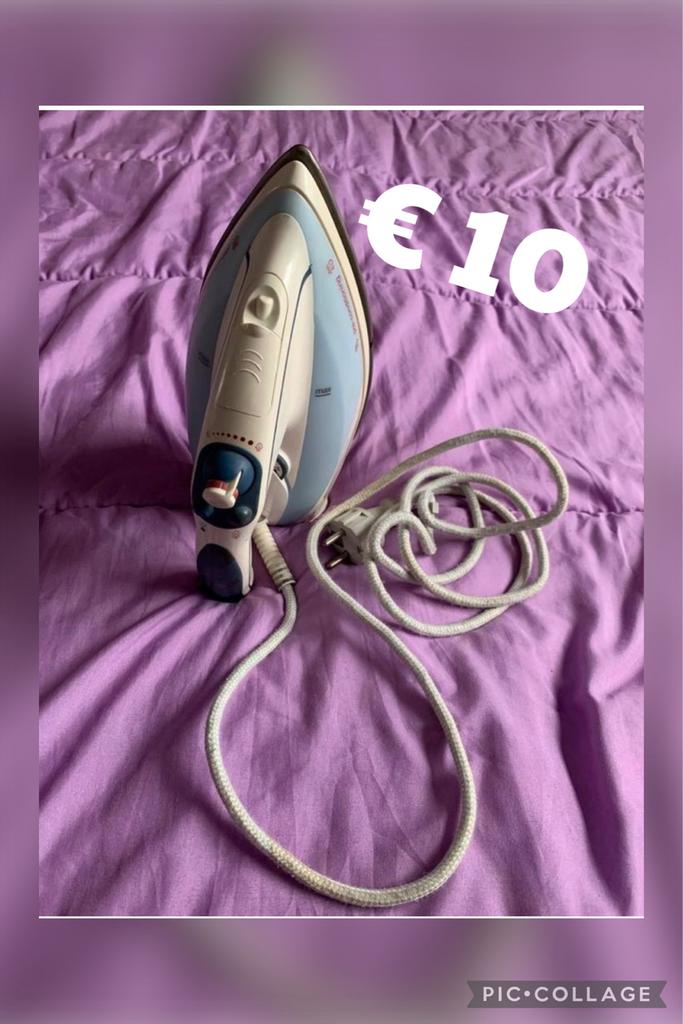 Gebruikte Strijkijzer / Stoom - Eygelshoven, Witgoed en Apparatuur, Ophalen, Gebruikt, Strijkijzer met snoer