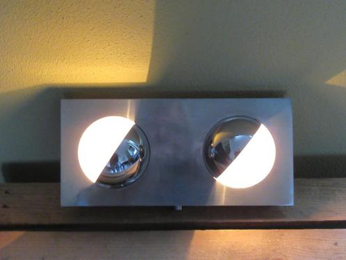 Super leuke wandlamp / spot met dimmer., Huis en Inrichting, Lampen | Wandlampen, Zo goed als nieuw, Metaal, Ophalen of Verzenden