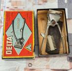 1951 - Delta solingen antiek Hand tondeuse clipper compleet, Antiek en Kunst, Ophalen of Verzenden