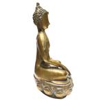 Antieke vergulde Boeddha, Huis en Inrichting, Woonaccessoires | Boeddhabeelden, Ophalen of Verzenden, Gebruikt