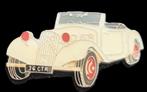 Citroën Traction Coupe- wit epoxy, Verzenden, Nieuw, Transport, Speldje of Pin