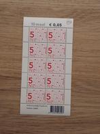 10 maal € 0,05 NVPH V2136d, Verzenden, Na 1940, Postfris