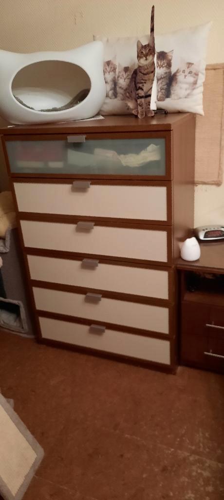 Ladenkast - Hopen, Huis en Inrichting, Kasten | Ladekasten, Gebruikt, 100 tot 150 cm, 50 tot 100 cm, 25 tot 50 cm, 5 laden of meer