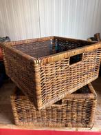 2 Rieten Manden - Prima Staat!, Huis en Inrichting, Ophalen, Overige materialen, Minder dan 50 cm, Gebruikt