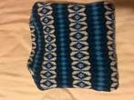 Vintage lamswollen trui, dames, mt 38, design, Ophalen of Verzenden, Zo goed als nieuw, Maat 38/40 (M), Blauw