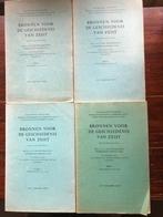 Hinsbergen - Bronnen geschiedenis Zeist Deel 1 Afl. 2,3,4,5, Ophalen of Verzenden, Ph. J.C.G. van Hinsbergen, 20e eeuw of later