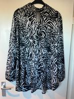 Nieuwe zwart witte blouse Josje van ophilia mt 5 52/54, Nieuw, Ophilia, Nvt, Nvt