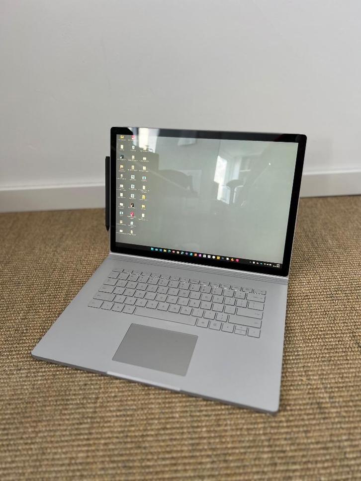 Surface book 3, Computers en Software, Windows Laptops, Gebruikt, 13 inch, SSD, Minder dan 2 Ghz, 16 GB, Met videokaart, Met touchscreen