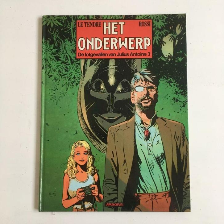 Het onderwerp - Rossi - Hard Cover, Boeken, Stripboeken, Gelezen, Eén stripboek, Ophalen of Verzenden