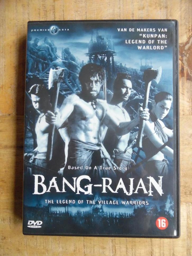 AVONTUUR SPEKTAKEL ACTIE - BANG RAJAN - THAILAND, Cd's en Dvd's, Dvd's | Filmhuis, Zo goed als nieuw, Overige gebieden, Alle leeftijden