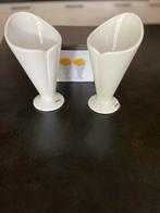 Gusta Frietzak Porselein - Set van 2, Ophalen of Verzenden, Nieuw