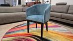 Showroom model design stoel van €145,- voor €50,-, Modern design, Blauw, Nieuw, Ophalen of Verzenden