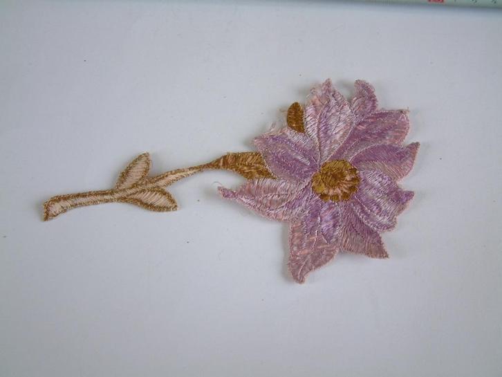 turmac zijdje nr.5 roze bloem, Verzamelen, Overige Verzamelen, Ophalen of Verzenden