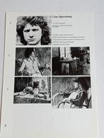 Leon Spierenburg biografisch documentatieblad jaren 70/80, Antiek en Kunst, Verzenden