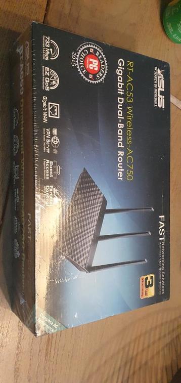 Asus wireless router !nieuw in doos  beschikbaar voor biedingen
