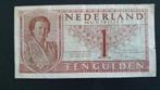 1 gulden biljet 1949 Zf-, Postzegels en Munten, Bankbiljetten | Nederland, Los biljet, 1 gulden, Verzenden