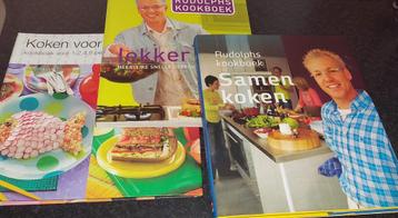 3 Kookboeken Rudolph v Veen in 1 Koop beschikbaar voor biedingen