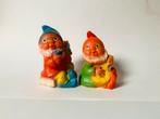 Twee Vintage Kabouters piepfiguren, Ophalen of Verzenden, Gebruikt
