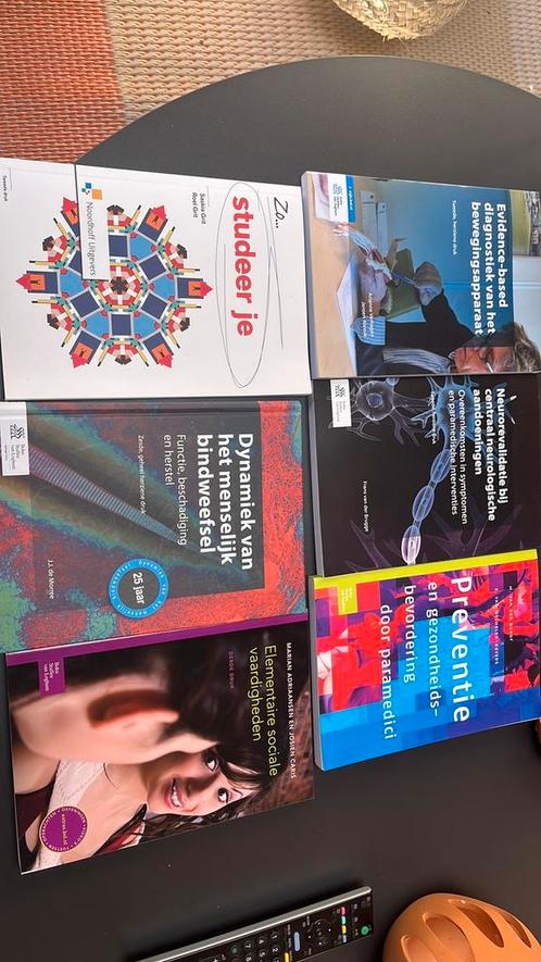 Boeken fysiotherapie t.e.a.b, Boeken, Studieboeken en Cursussen, Nieuw, HBO, Beta, Ophalen of Verzenden