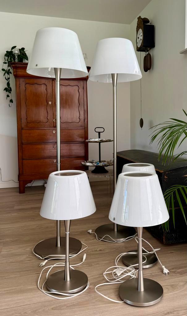 IKEA Stockholm lampen (5); vloerlampen (2) tafellampen (3), Huis en Inrichting, Lampen | Tafellampen, Gebruikt, 75 cm of meer