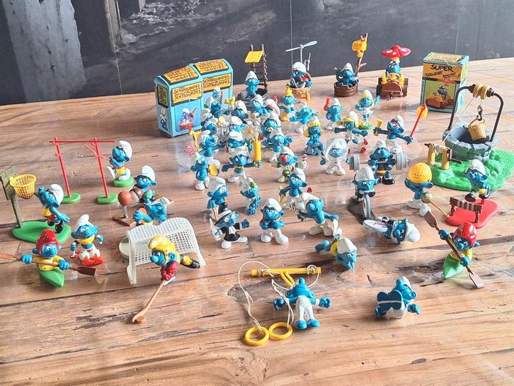 Heel veel smurfen te koop. ook zeldzame items,  smurf, Verzamelen, Smurfen, Zo goed als nieuw, Verschillende Smurfen, Ophalen of Verzenden