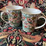 Engelse set bekers William Morris Strawberry Thief 2 stuks, Huis en Inrichting, Keuken | Servies, Info@geharo.nl, Nieuw, Ophalen of Verzenden
