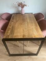 Mango houten eettafel, Huis en Inrichting, Tafels | Eettafels, Ophalen, 50 tot 100 cm, Zo goed als nieuw, 150 tot 200 cm