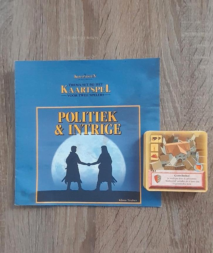 Politiek & Intrige Kaartspel + eventueel het basis kaartspel, Hobby en Vrije tijd, Gezelschapsspellen | Bordspellen, Gebruikt