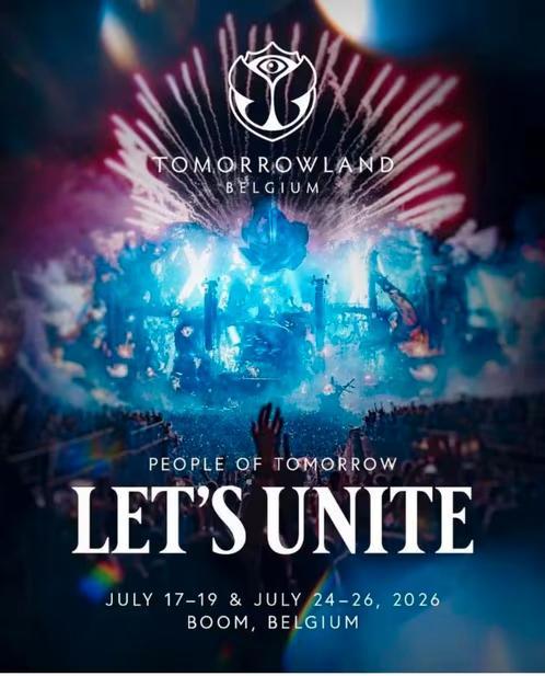 Tomorrowland Magical Friday W2, Tickets en Kaartjes, Evenementen en Festivals, Twee personen