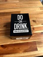 Spel Do or Drink, Hobby en Vrije tijd, Gezelschapsspellen | Kaartspellen, Ophalen of Verzenden, Zo goed als nieuw