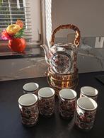8 delig Gold Kabuki theeservies, Antiek en Kunst, Ophalen of Verzenden