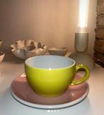 Dibbern kop en schotels - 4 stuks,, Gebruikt, Ophalen of Verzenden, Effen, Kop(pen) en/of Schotel(s)