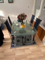 Eetkamertafel met 4 stoelen, Ophalen