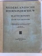 DEVENTER, J. v. Nederlandsche steden in de 16e eeuw plattegr, Boeken, Atlassen en Landkaarten, Gelezen, Overige atlassen, Voor 1800
