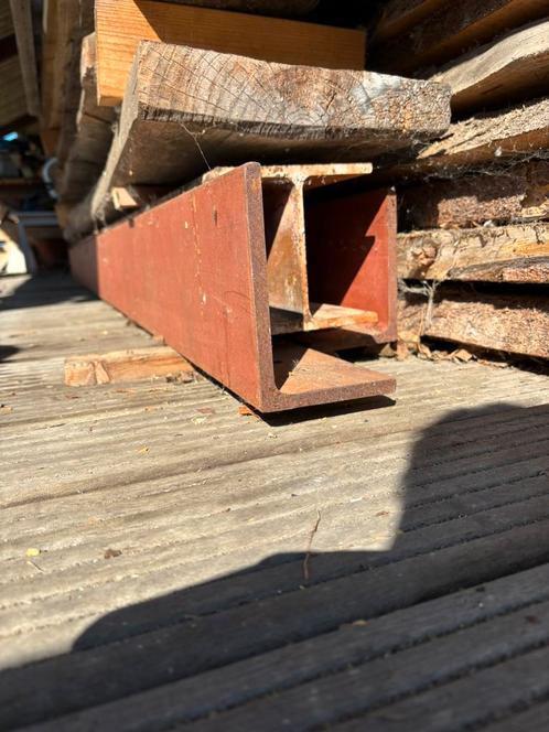 Stalen H balk, Doe-het-zelf en Verbouw, Metalen, Zo goed als nieuw, IJzer, Ophalen