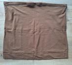 Mokkakleurig stretch rokje mt XL, Kleding | Dames, Rokken, Bruin, Maat 46/48 (XL) of groter, Ophalen of Verzenden, Gedragen