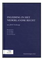 inleiding in het Nederlandse recht mr. J.W.P. Verheugt, Ophalen of Verzenden, Gelezen, Overige niveaus, J.W.P. Verheugt