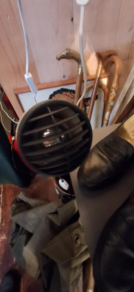 Vintage Klem Spotlamp, Gebruikt, Klem, Minder dan 30 watt, Gloeilamp