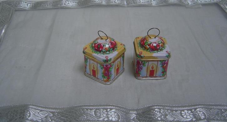 Elite gift-boxes UK - Tin Box 2 stuks / Kerst, Diversen, Kerst, Nieuw, Verzenden