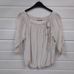 Beige top, Ophalen of Verzenden, Zo goed als nieuw, Beige, Lange mouw