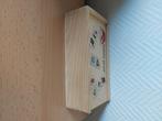 Houten spelletje Domino, Ophalen of Verzenden, Zo goed als nieuw
