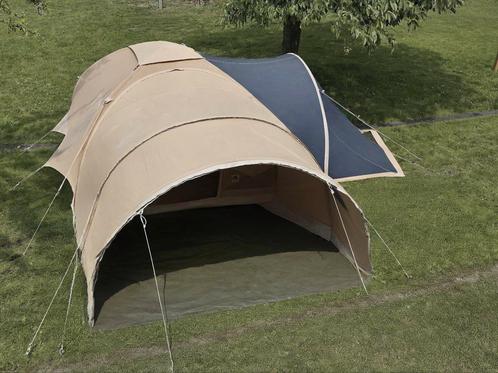 Zeer ruime en erg mooie karsten tent 3,00 met slaapaanbouw, Caravans en Kamperen, Tenten, Zo goed als nieuw, Ophalen