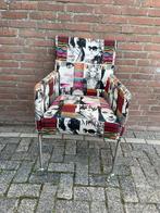 4 stuks Bert Plantagie eetkamerstoelen met wielen, Huis en Inrichting, Stoelen, Ophalen, Overige kleuren, Zo goed als nieuw, Vier