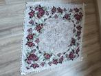 Bloemen Sjaal met Franjes, Kleding | Dames, Mutsen, Sjaals en Handschoenen, Ophalen of Verzenden, Gedragen, Sjaal