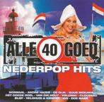 Various - alle 40 goed - nederpop hits 2XCD, Cd's en Dvd's, Verzenden, Zo goed als nieuw, Pop