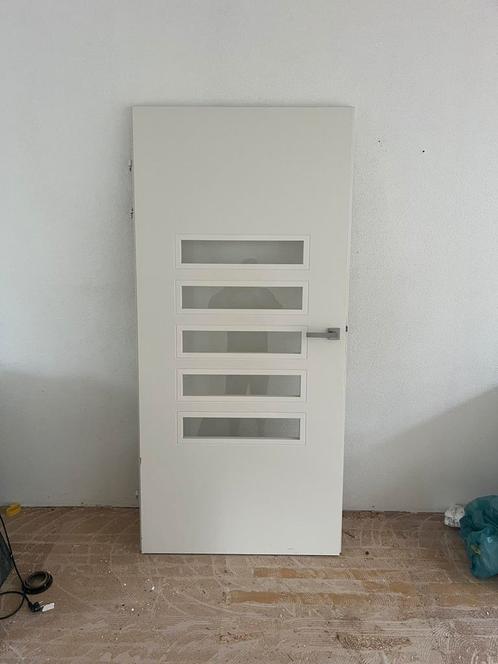 Svedex Opdekdeur 93x201,5, Doe-het-zelf en Verbouw, Deuren en Horren, Zo goed als nieuw, Binnendeur, 200 tot 215 cm, 80 tot 100 cm